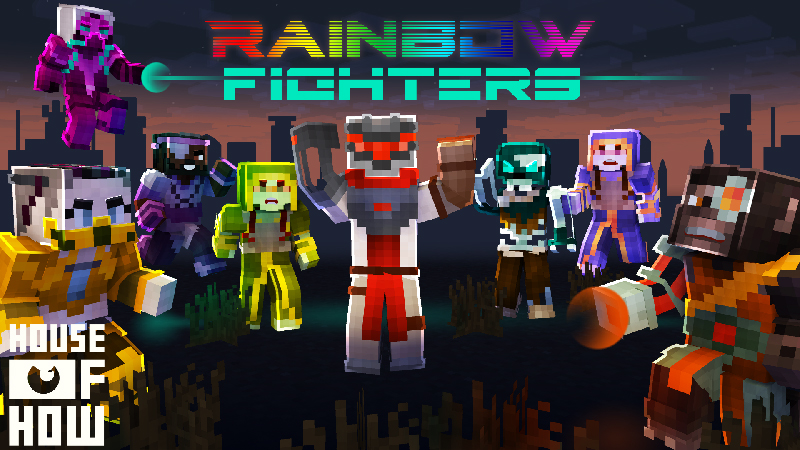 Rainbow Fighters Key Art