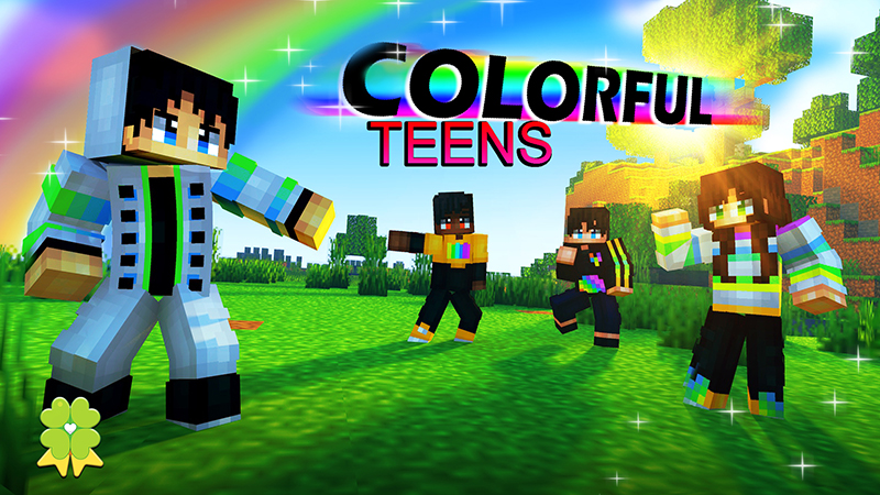 Colorful Teens Key Art