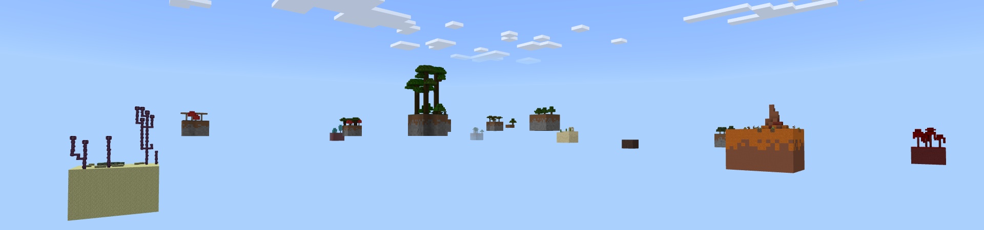 Skyblock Chunked Panorama