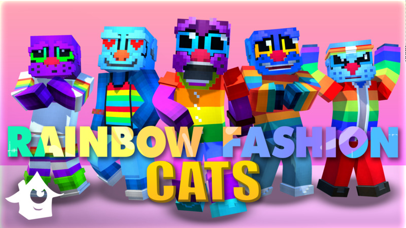 Rainbow Fashion Cats Key Art