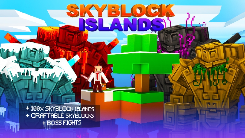 Skyblock Islands Key Art