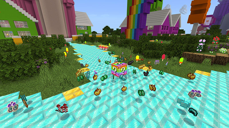 Lucky Block Rainbows Screenshot #1