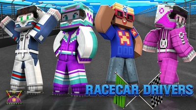 Racecar Drivers on the Minecraft Marketplace by Cleverlike Racecar Drivers on the Minecraft Marketplace by Cleverlike