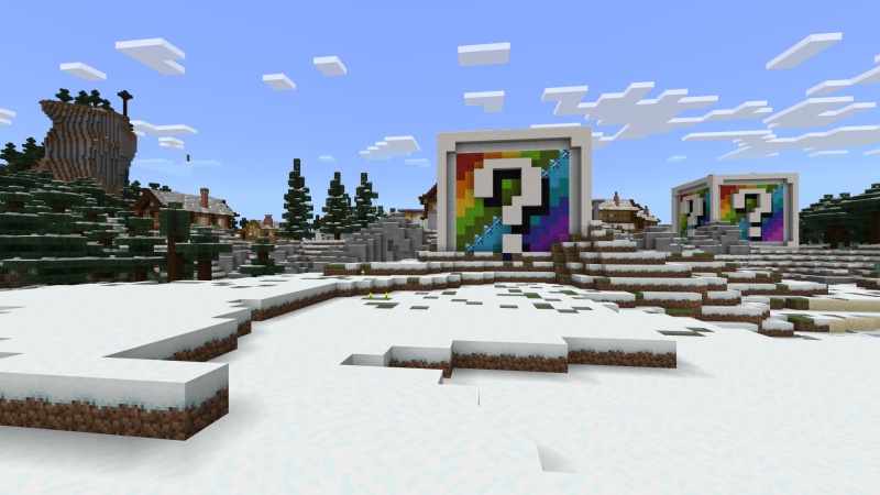 Winter Rainbow Blocks Screenshot #5