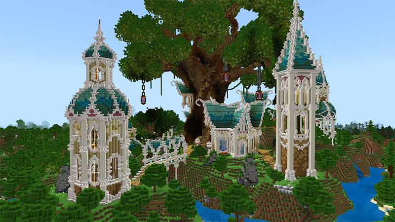 Elf City By Diluvian Minecraft Marketplace Map Minecraft Marketplace Via 