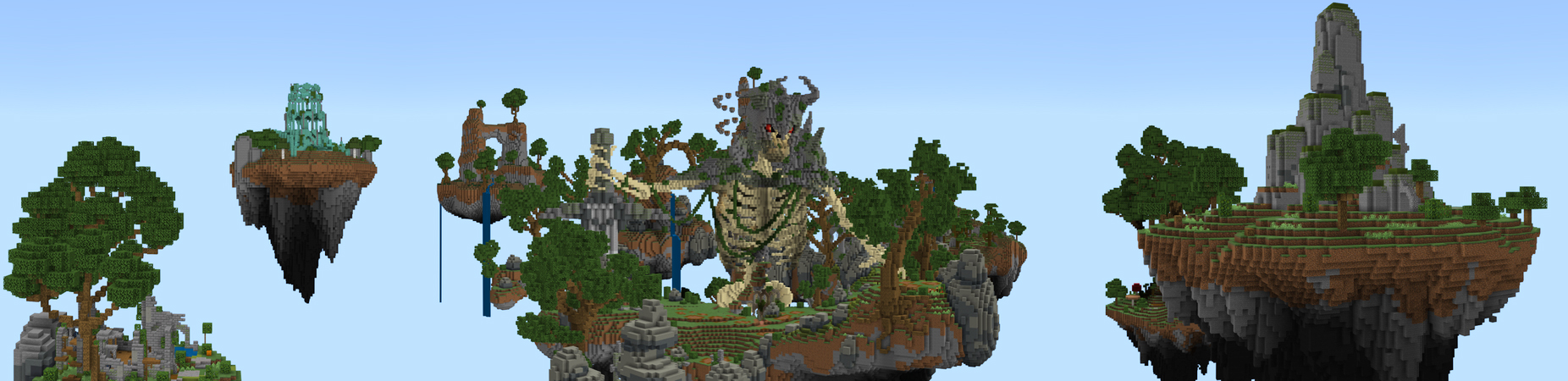 Sky Monster: Skeleton Soldier Panorama