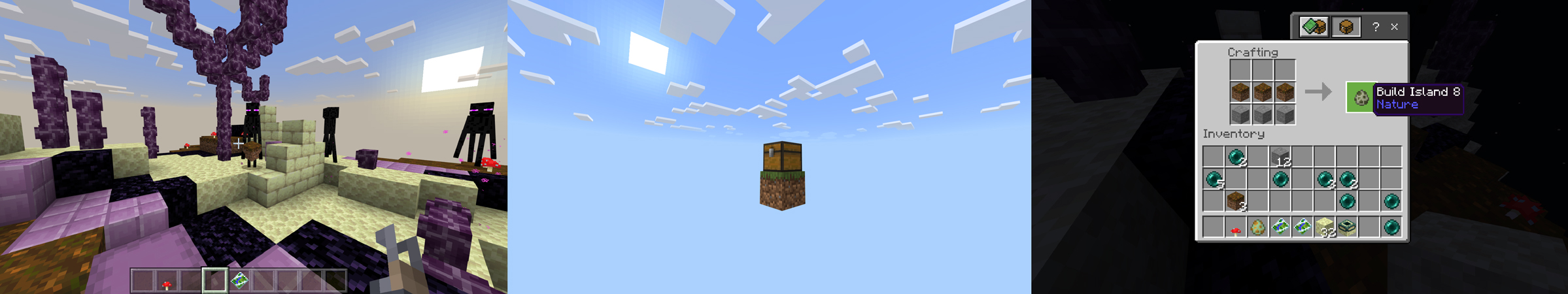 ONE BLOCK: CRAFTABLE ISLANDS! Panorama