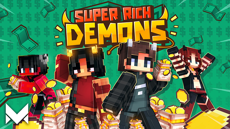 Super Rich Demons Key Art