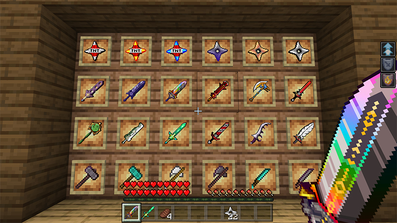 Overpowered Weapons In Minecraft Marketplace Minecraft