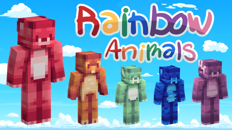 Rainbow Animals Key Art