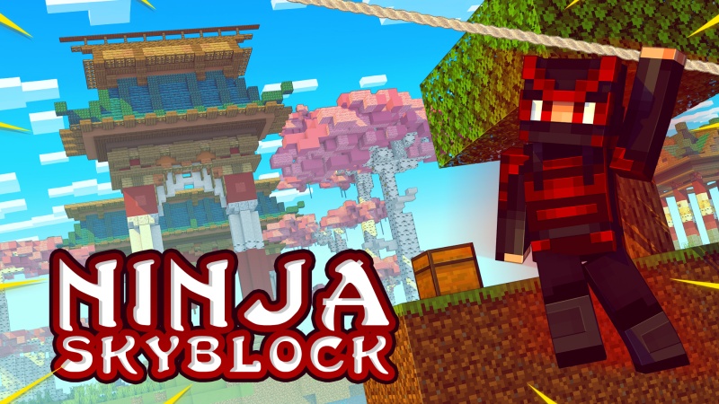 Ninja Skyblock Key Art