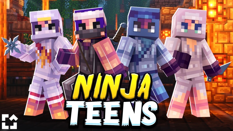 Ninja Teens Key Art