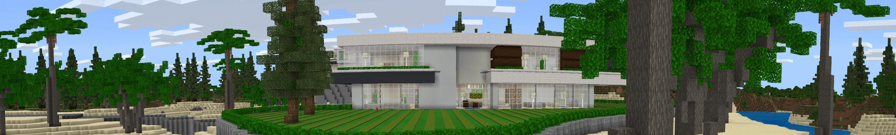 Modern Mansion Panorama