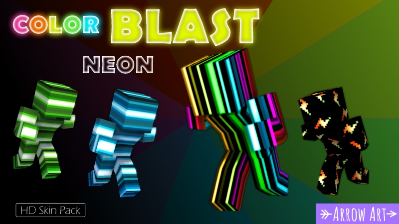 Color Blast: Neon Key Art