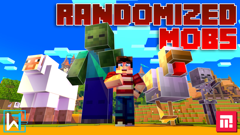 Randomized Mobs Key Art