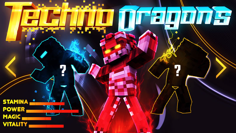 Techno Dragons Key Art