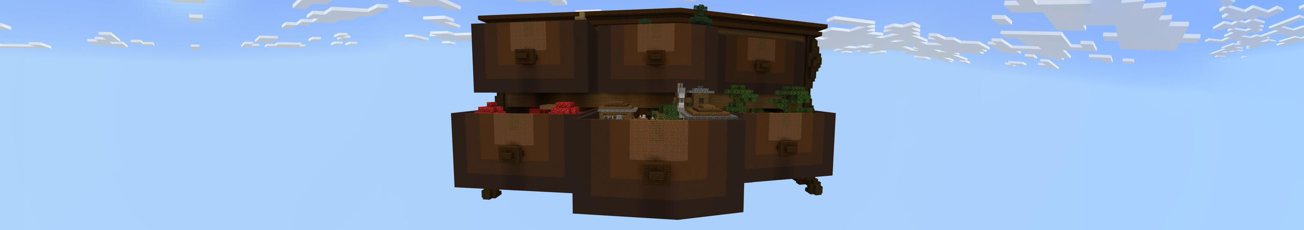 Shelved Biomes Panorama