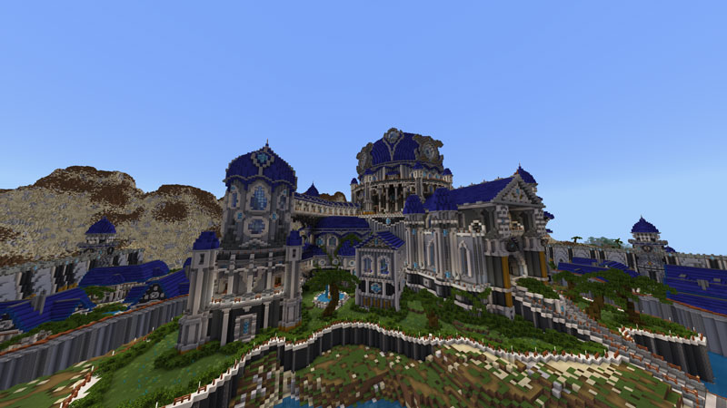 Sapphire City In Minecraft Marketplace Minecraft