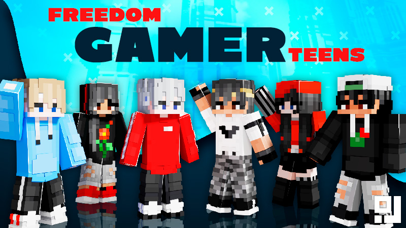 Freedom Gamer Teens In Minecraft Marketplace Minecraft