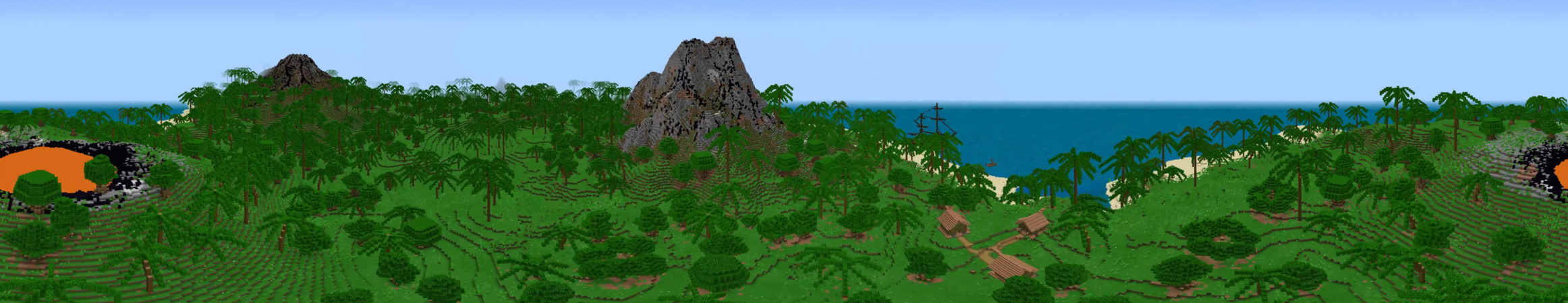 Hawaiian Island Survival Panorama