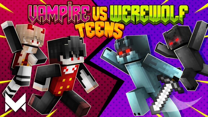 Vampire Vs Werewolf Teens in Minecraft Marketplace | Minecraft