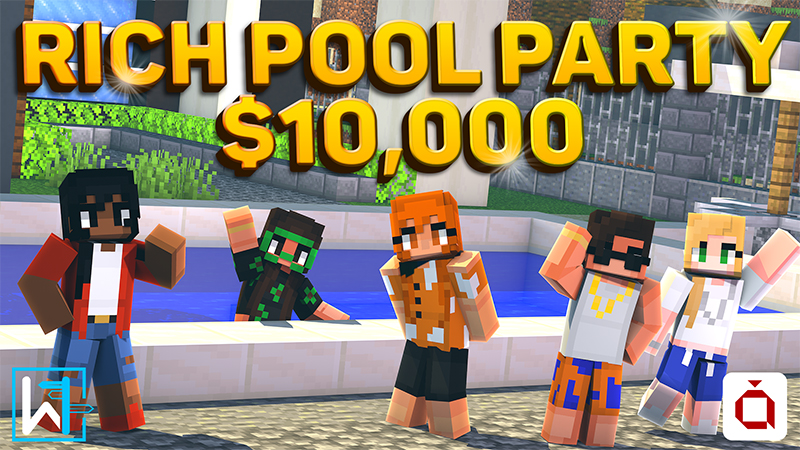 Rich Pool Party Key Art