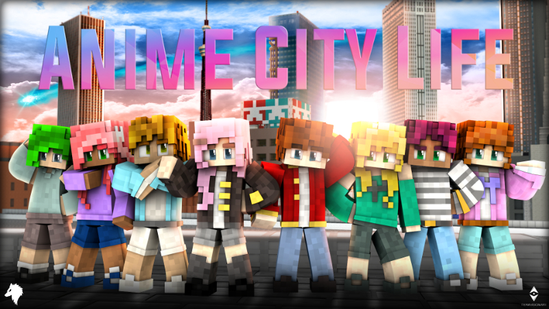 Anime City Life Key Art