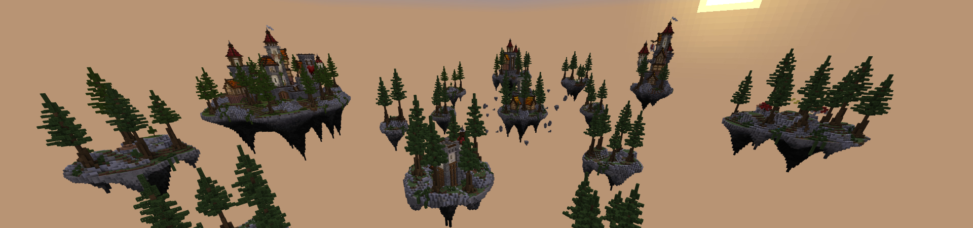 Lucky Skyblock - Middle Ages Panorama