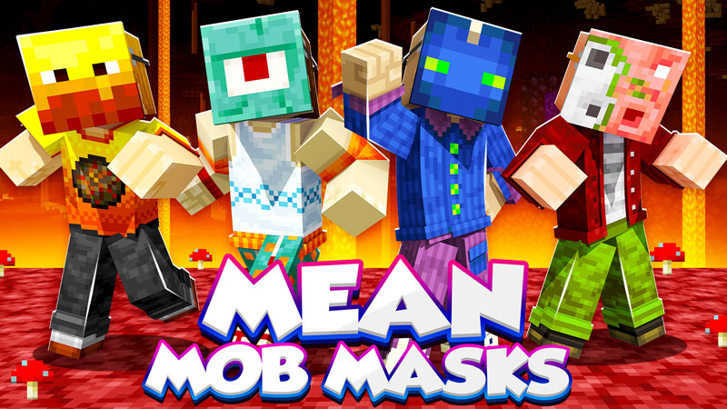 MEAN Mob Masks in Marketplace | Minecraft