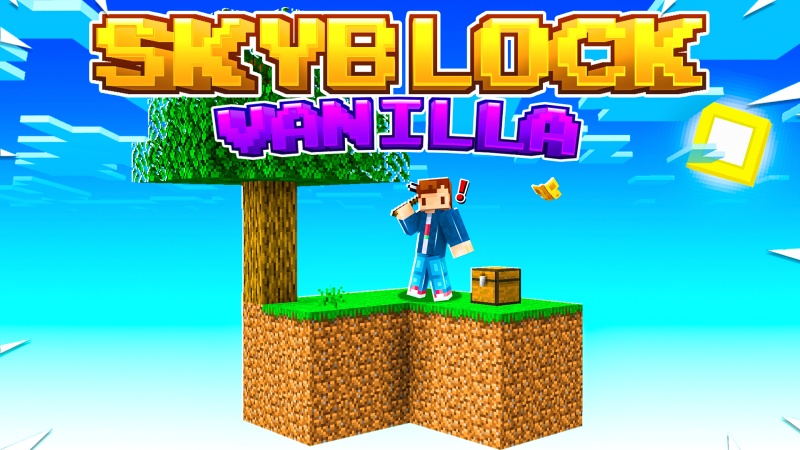 Skyblock Vanilla Key Art