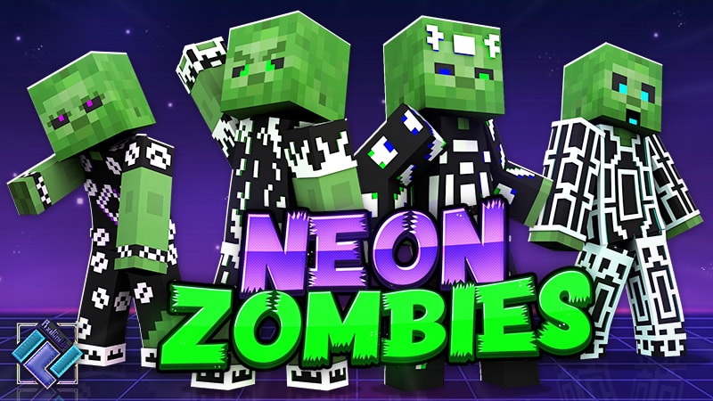 Neon Zombies Key Art