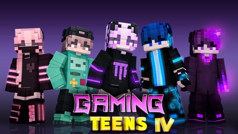 Gamer teens 4 Key Art