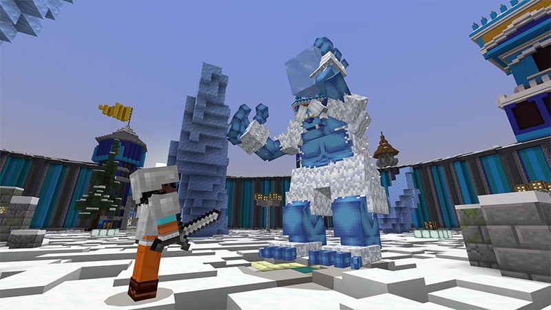 Arctic Mob Arena by Lifeboat