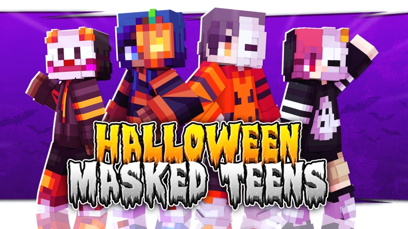 Halloween Masked Teens Key Art