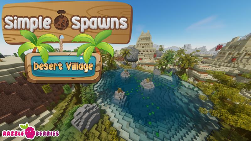 Simple Spawns Desert Village Key Art