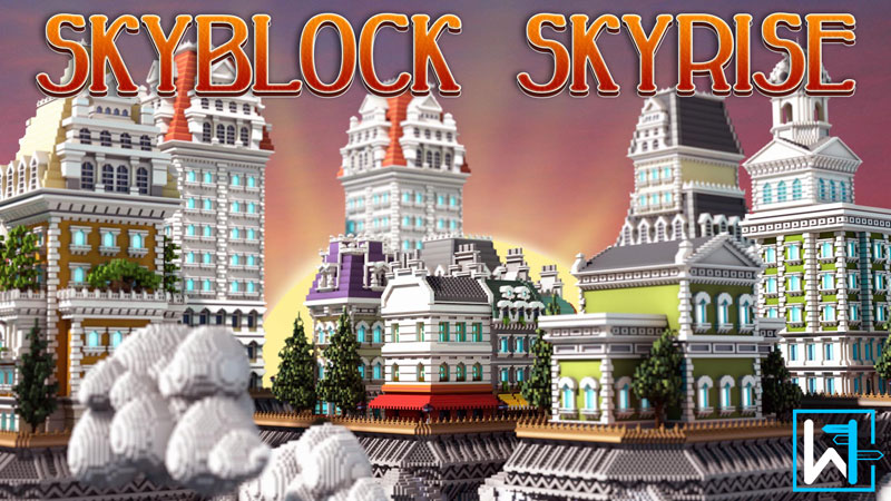 Skyblock Skyrise Key Art