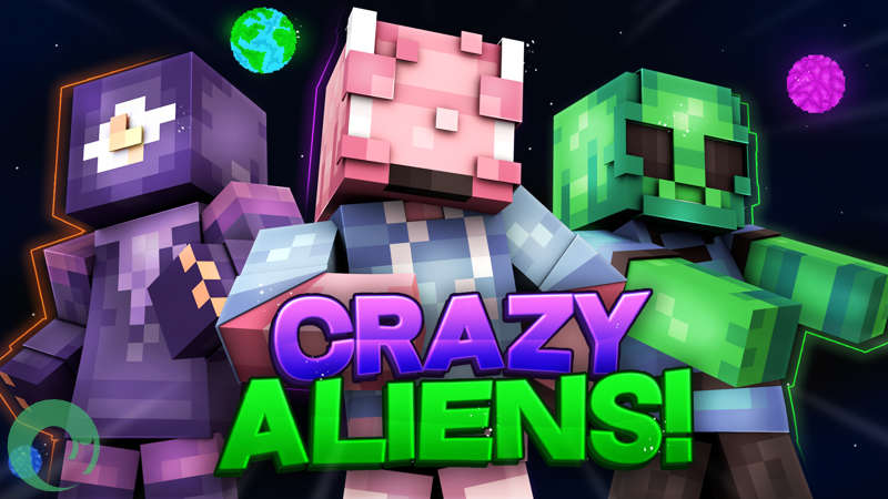 Crazy Aliens! Key Art