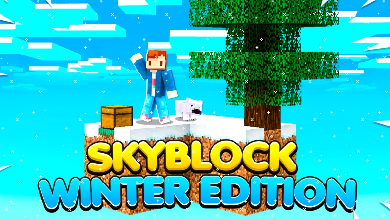 Skyblock: Winter Edition Key Art