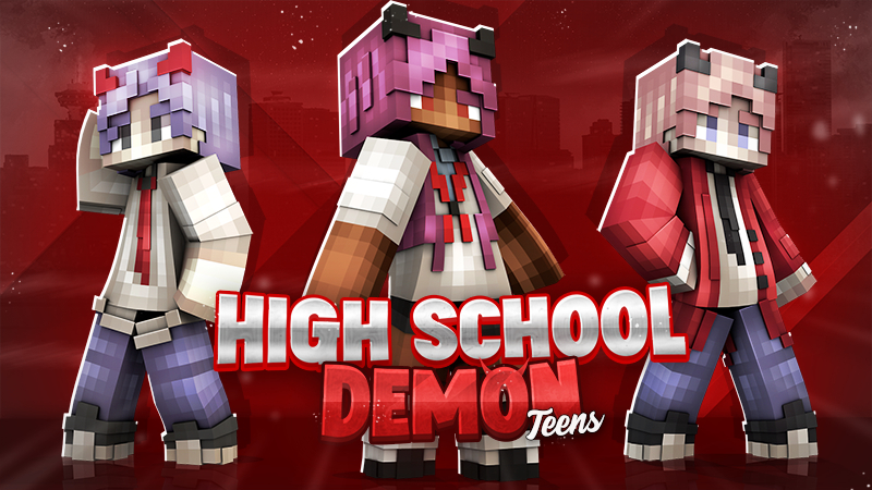 High School Demon Teens Key Art