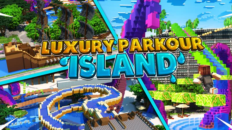 Luxury Parkour Island Key Art