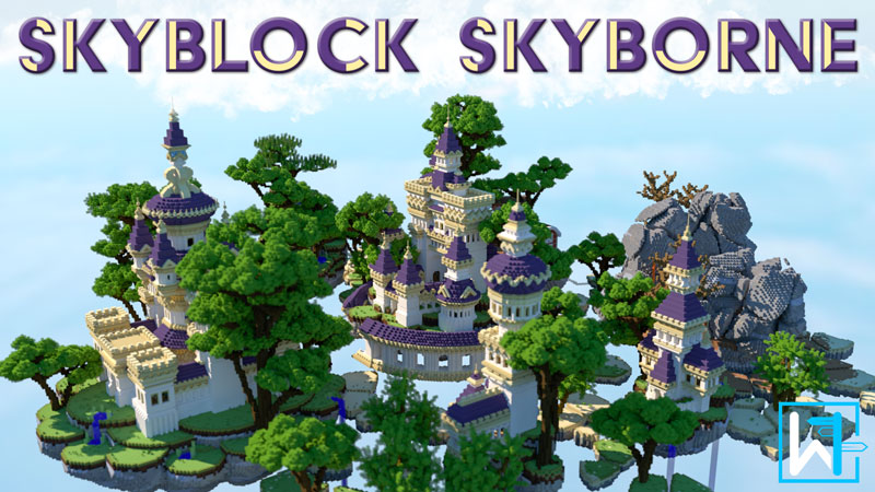 Skyblock Skyborne Key Art