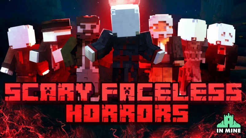 Scary Faceless Horrors Key Art