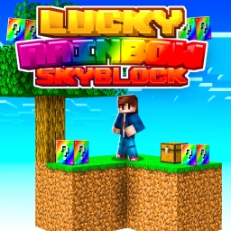 Lucky Rainbow Skyblock Pack Icon