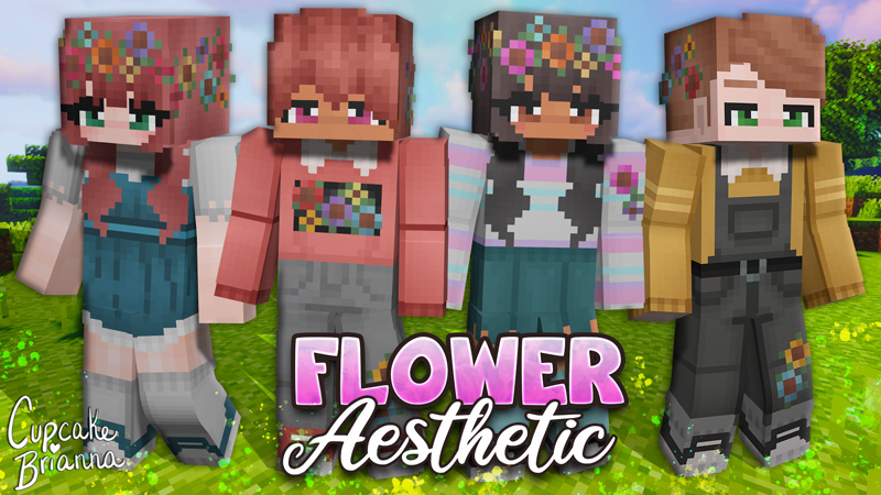 Flower Aesthetic HD Skin Pack Key Art