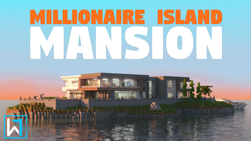 Millionaire Island Mansion Key Art