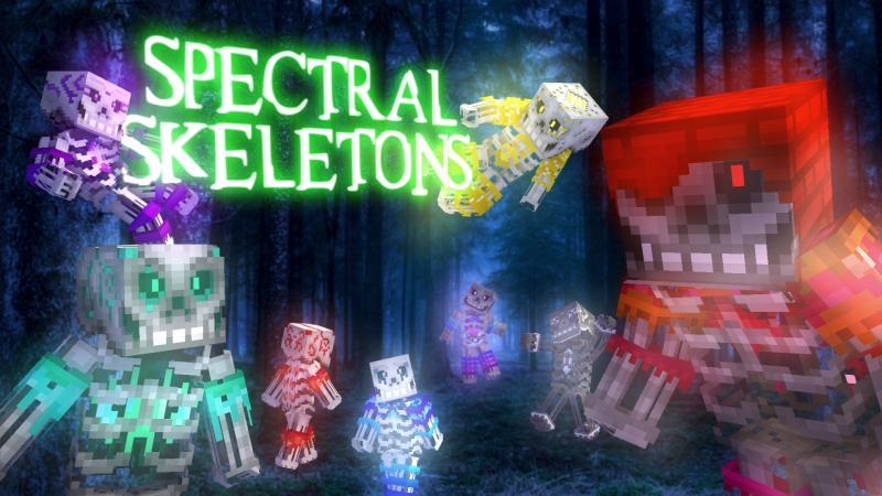 Spectral Skeletons Key Art