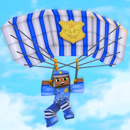 Police Parachuters Pack Icon