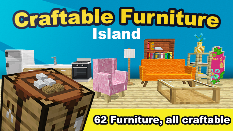 Craftable Furniture Island Key Art