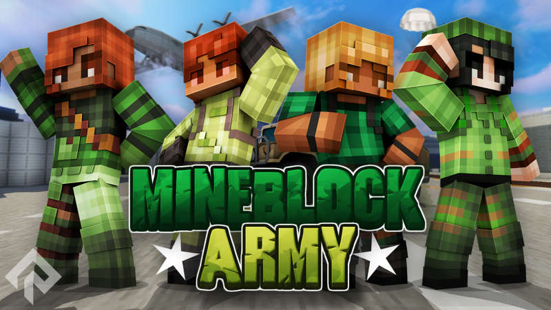 Mineblock Army Key Art