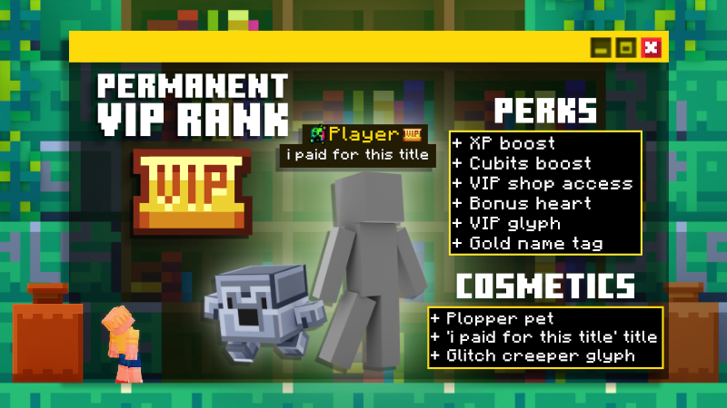 Permanent VIP Rank
